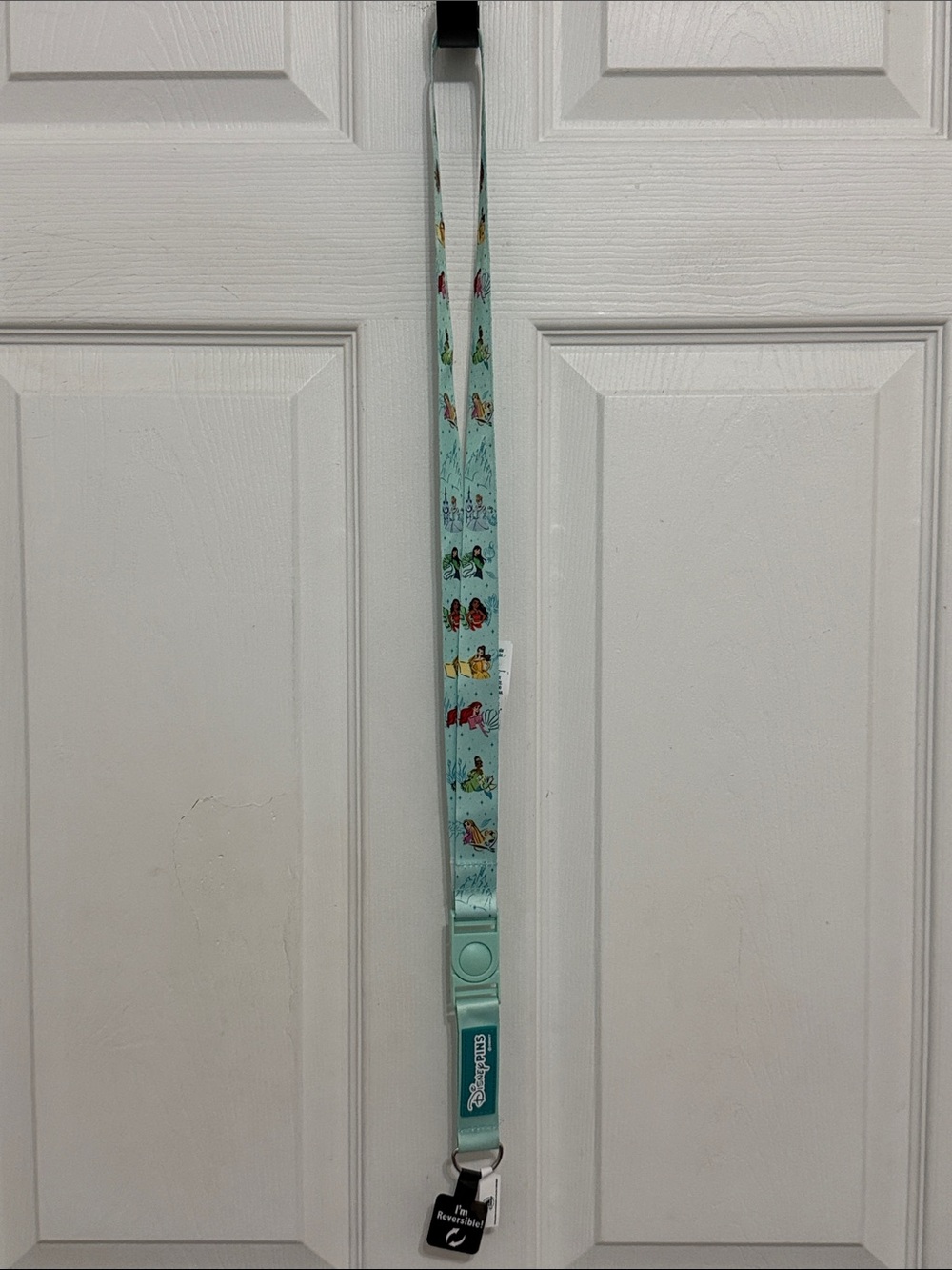 Disney Parks Princesses reversible lanyard
